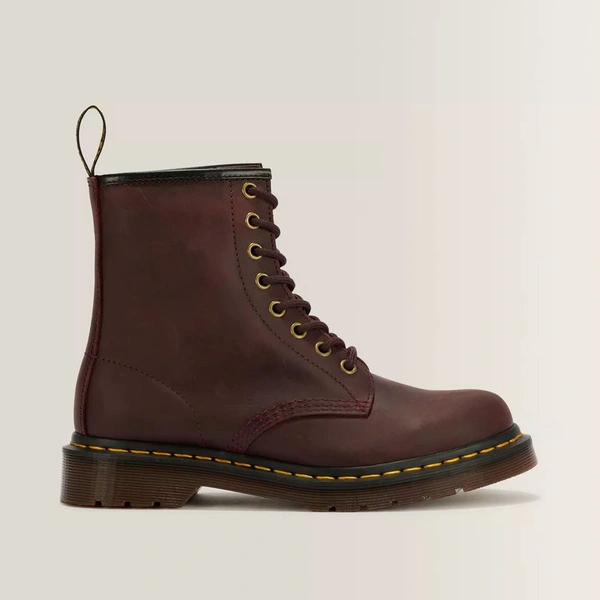 Dr. Martens glany 1460 Crazy Horse wiśniowe 11822609