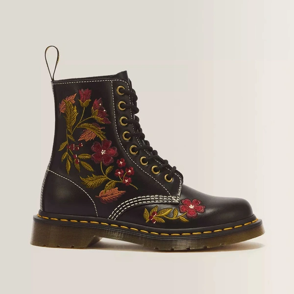 Dr. Martens glany 1460 Pascal Floral Wanama czarne damskie 43273001