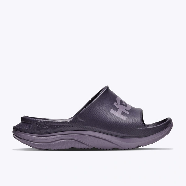 HOKA Ora Athletic Slide unisex klapki regeneracyjne Squid Ink/Purple Fog