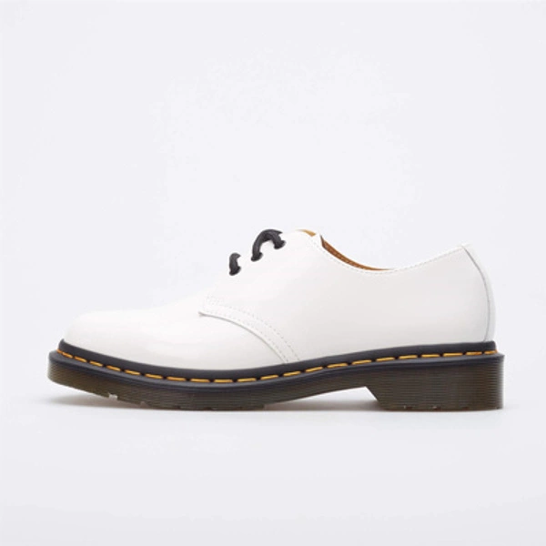 Dr. Martens półbuty 1461 Patent Lamper lakierowane białe damskie 26754100
