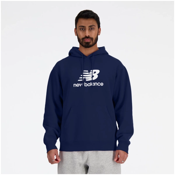 New Balance Bluza Męska Big Logo MT41501NNY Granatowa