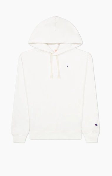 Champion WMNS HOODED SWEATSHIRT Small Logo WHITE