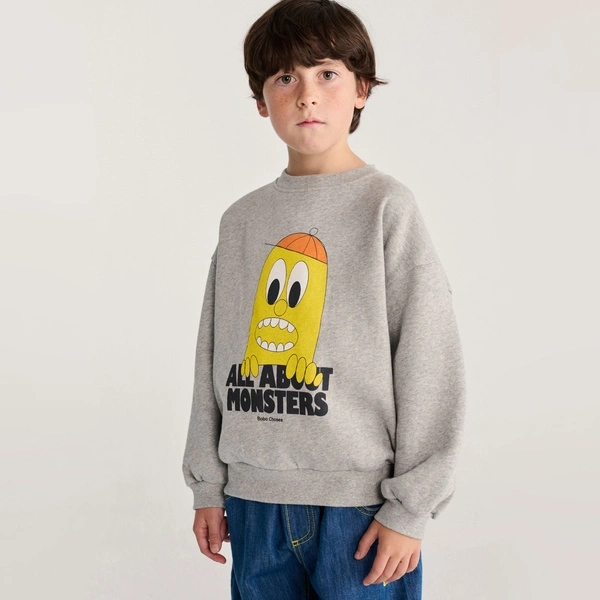 BOBO CHOSES Bluza Dziecięca Bigtooth Lemon