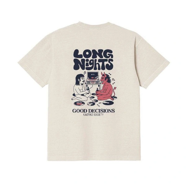 Kaotiko Long Nights T-shirt AS072-01-G002