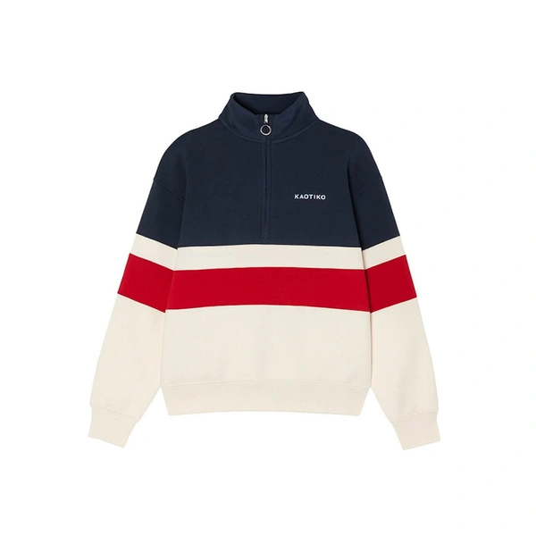 Kaotiko Bluza Crew Zipper Carter AT028-01-G002