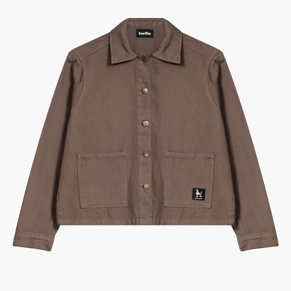 Kaotiko Nature Poodle Brown Jacket AR018-02-K002
