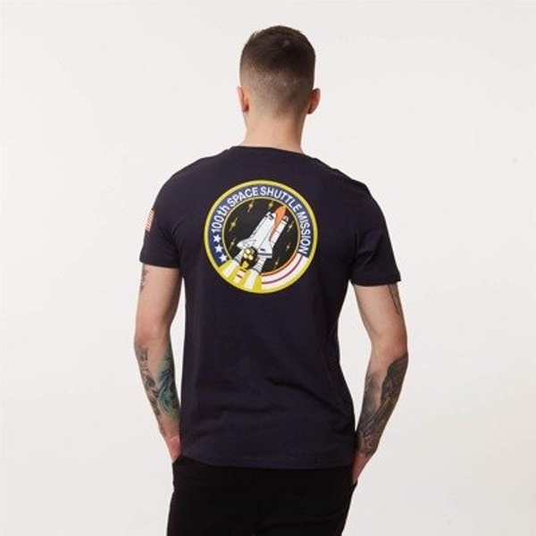 Alpha Industries Space Shuttle T-Shirt REP BLUE