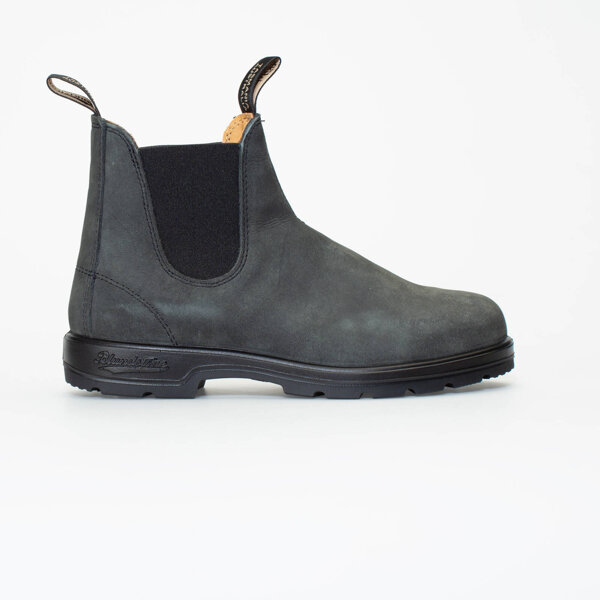 Blundstone 587 Sztyblety Czarne CHELSEA BOOTS RUSTIC BLACK