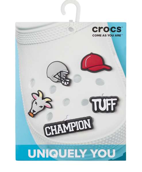 Crocs Jibbitz Champion Sandal Backer 5 Pack