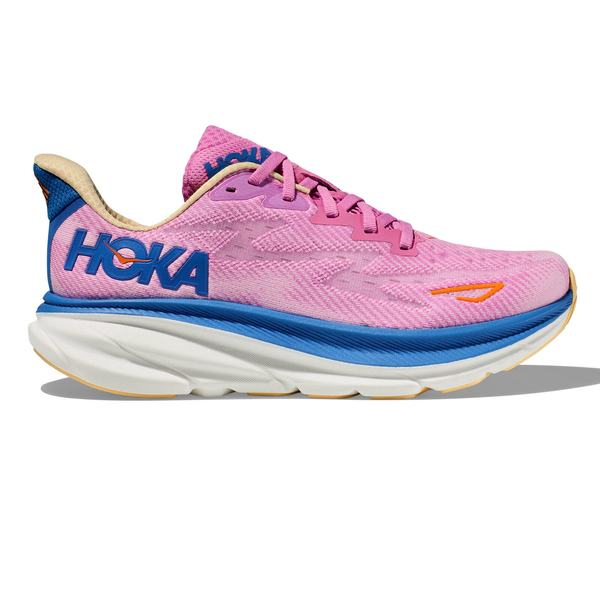 Hoka WOMEN'S CLIFTON 9 CYCLAMENT/SWEET LILAC