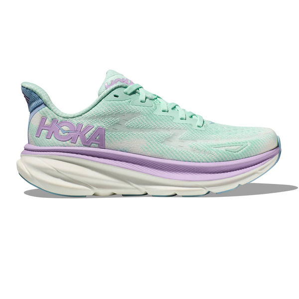 Hoka WOMEN'S CLIFTON 9 SUNLIT OCEAN/LILAC MIST