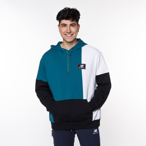 New Balance ATHLETICS HIGHER LEARNING HOODIE TEAL