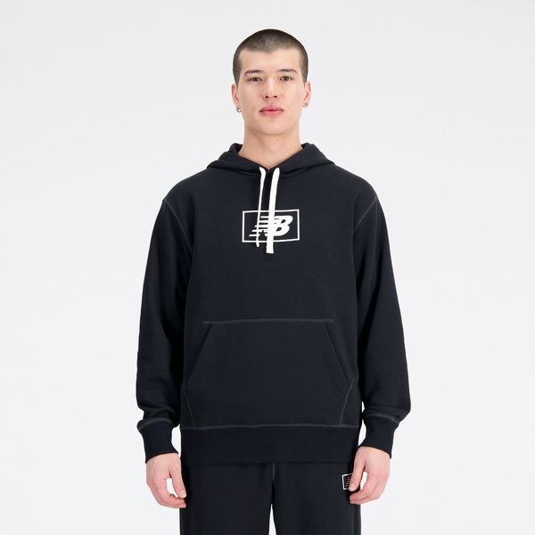 New Balance BLUZA ESSENTIALS HOODIE MT33508BK