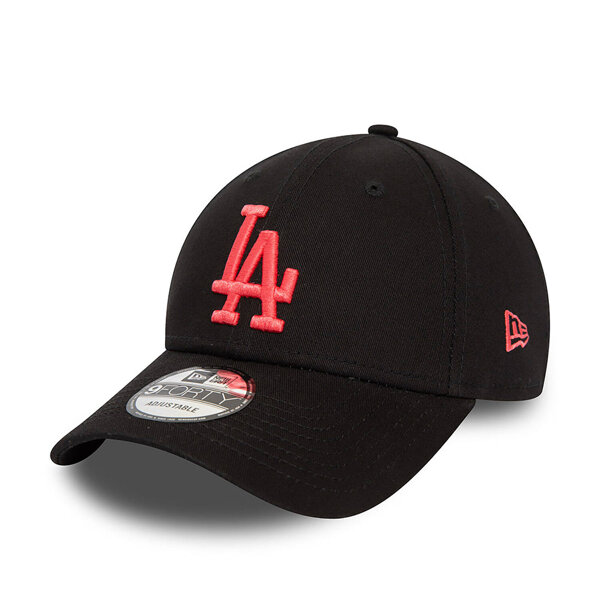 New Era LA Dodgers League Essential Black 9FORTY Adjustable Cap