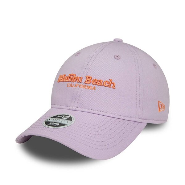 New Era New Era Womens Malibu Beach Wordmark Pink 9TWENTY Adjustable Cap