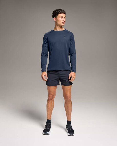 On Running PERFORMANCE LONG-T Denim-navy 1ME10240133