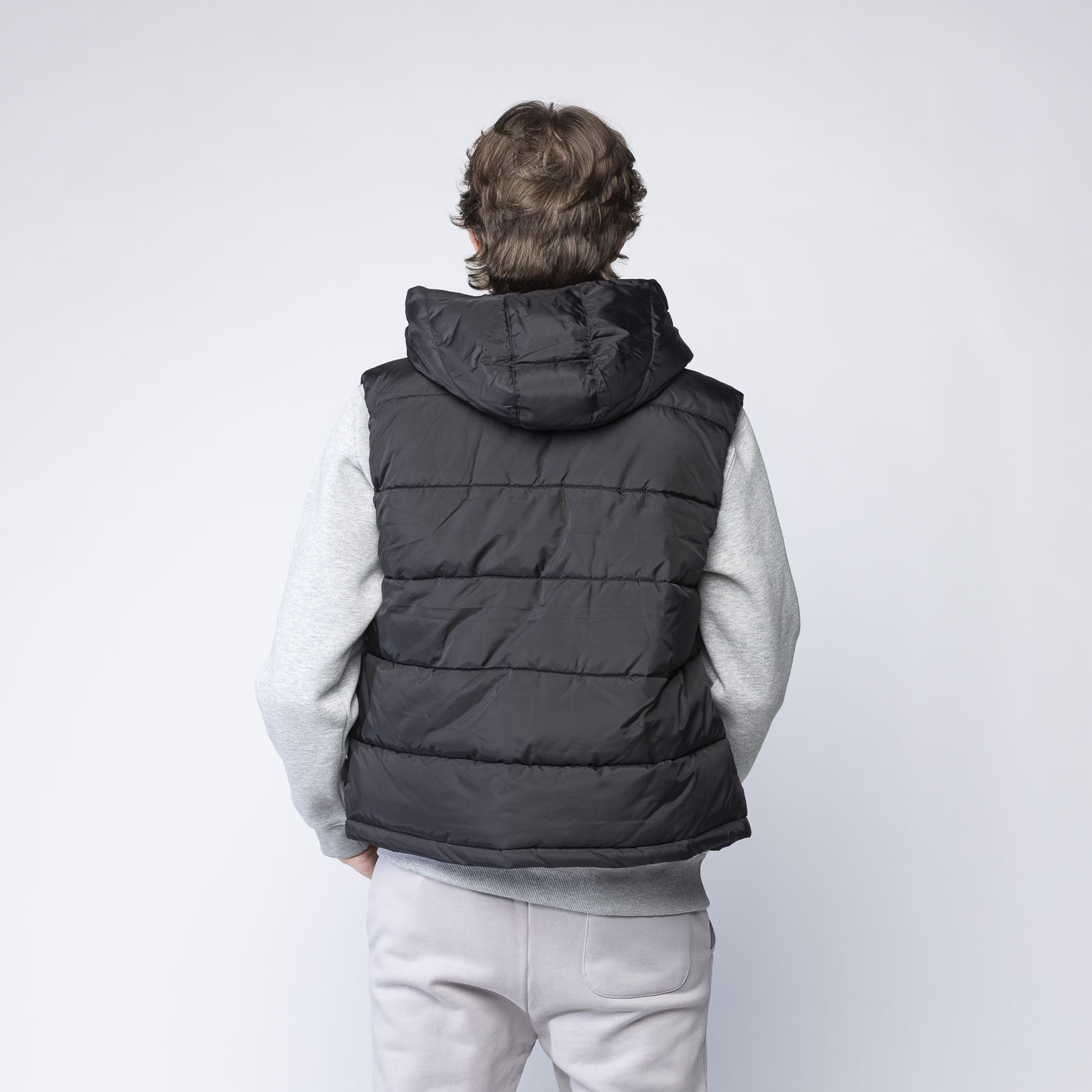 vest black puffer