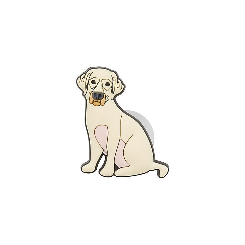 Crocs JIBBITZ Yellow Lab Runcolors.pl