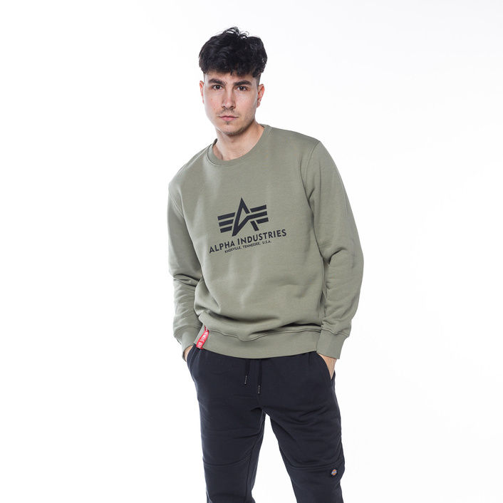Alpha Industries BASIC SWEATER OLIVE