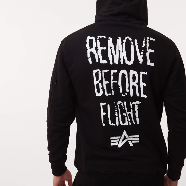Alpha Industries RBF Moto Hoody BLACK