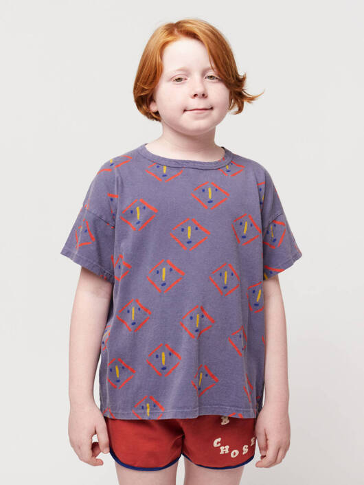 BOBO CHOSES MASKS ALL OVER T-SHIRT