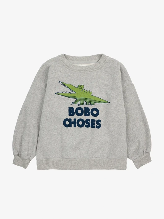 BOBO CHOSES TALKING CROCODILE SWEATSHIRT