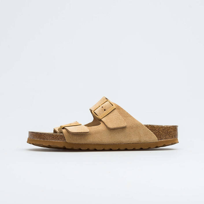 Birkenstock SANDAŁY DAMSKIE ARIZONA SFB VL LATTE CREAM 1019087