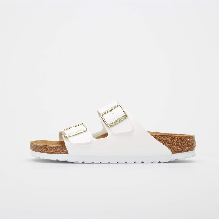 Birkenstock Sandały Damskie Arizona BF Patent White 1005294