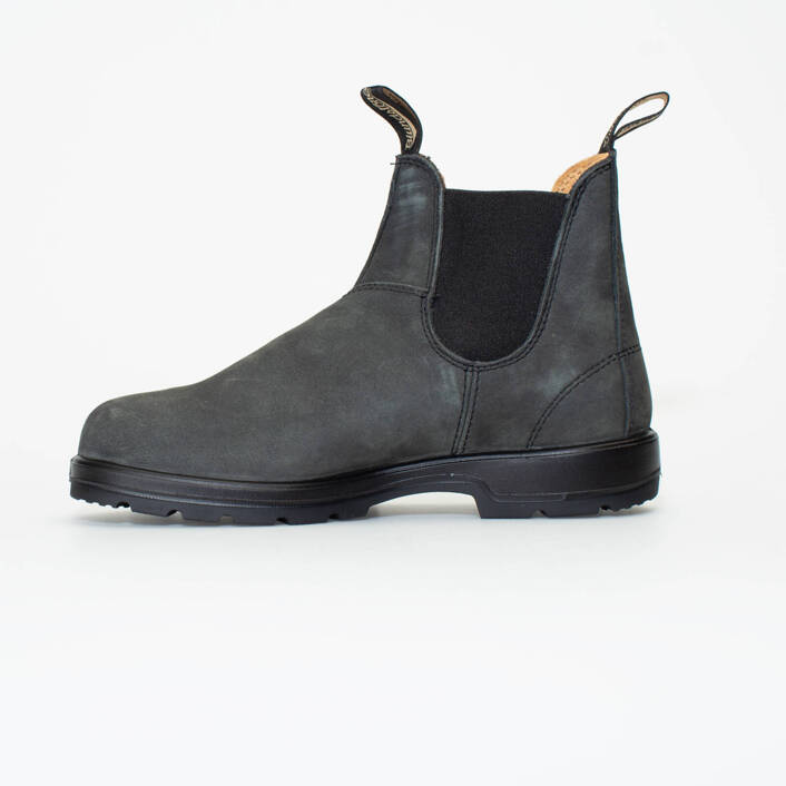 Blundstone 587 Sztyblety Czarne CHELSEA BOOTS RUSTIC BLACK