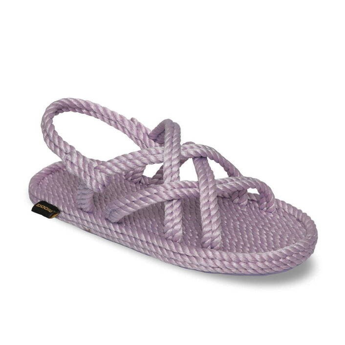 Bohonomad Bodrum Rope Sandal - Purple