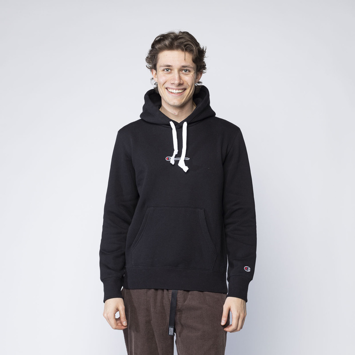 Champion ATHLETIC DIGITAL PRINT HOODIE BLACK