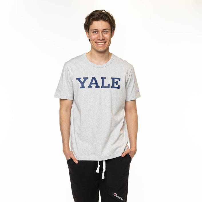Champion Crewneck T-Shirt Grey Yale