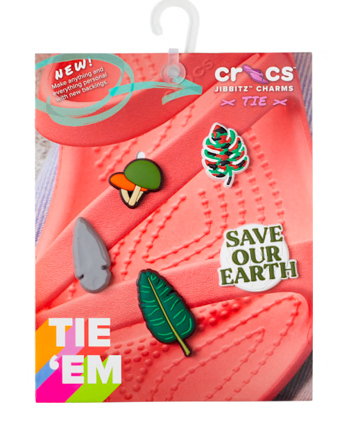 Crocs Jibbitz Save Our Earth Sandal Backer 5 Pack