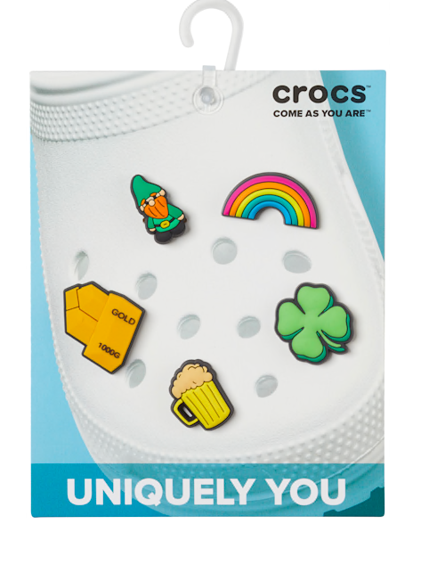 Crocs Jibbitz St. Patricks Day 5 Pack