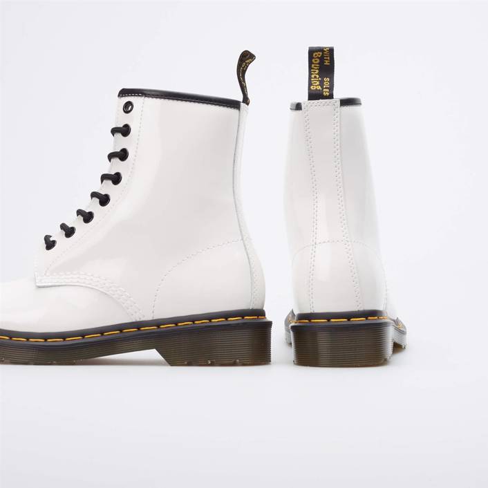 Dr. Martens BUTY DAMSKIE 1460 W PATENT LEATHER WHITE 11821104