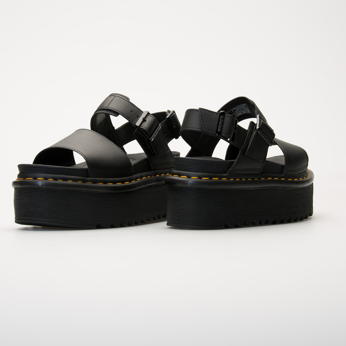 Dr. Martens Sandały Damskie Voss Quad Black 26725001