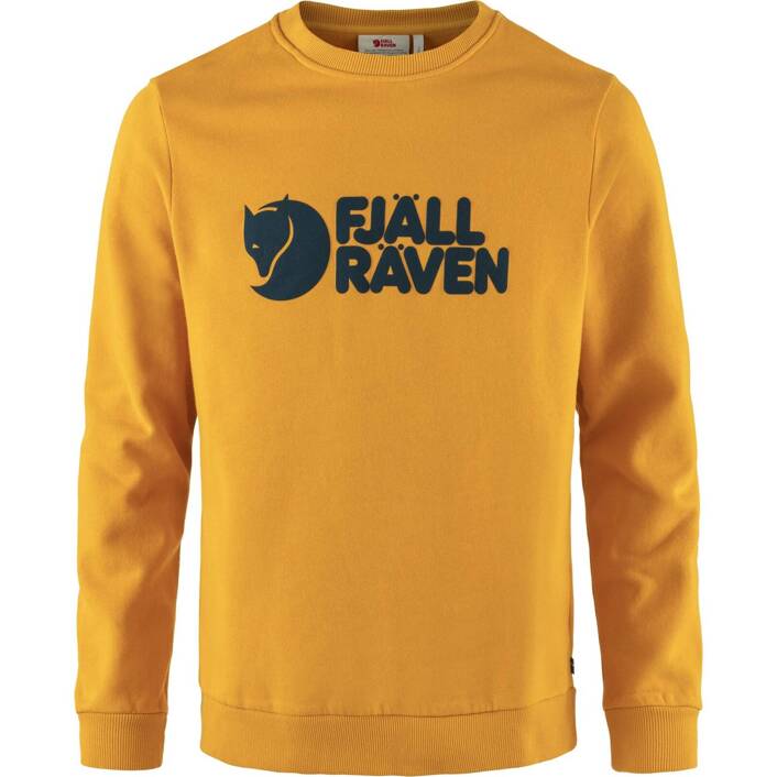 Fjallraven LOGO SWEATER MUSTARD YELLOW