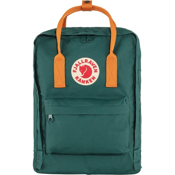 Fjallraven PLECAK KÅNKEN Arctic Green-Spicy Orange