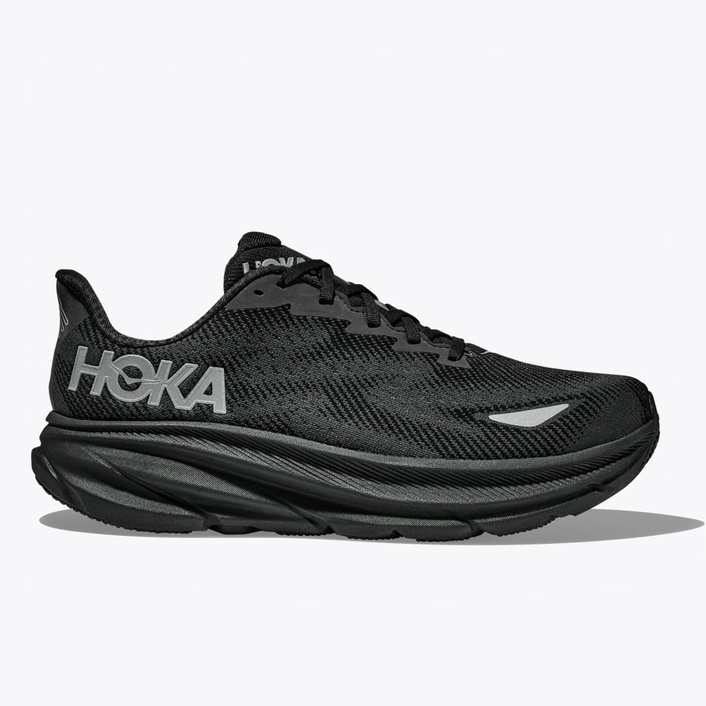 HOKA CLIFTON 9 GORE-TEX Buty Męskie Do Biegania Czarne 1141470F-BBLC