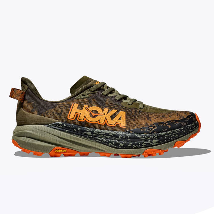 HOKA SPEEDGOAT 6 Męskie Buty Do Biegania Oliwkowe 1147791-AQL