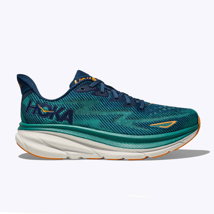 Hoka CLIFTON 9 Męskie Buty Do Biegania Zielone 1127895-MCN