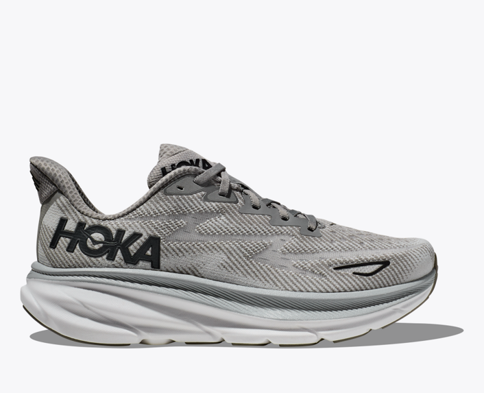 Hoka MEN'S CLIFTON 9 HARBOR MIST / BLACK