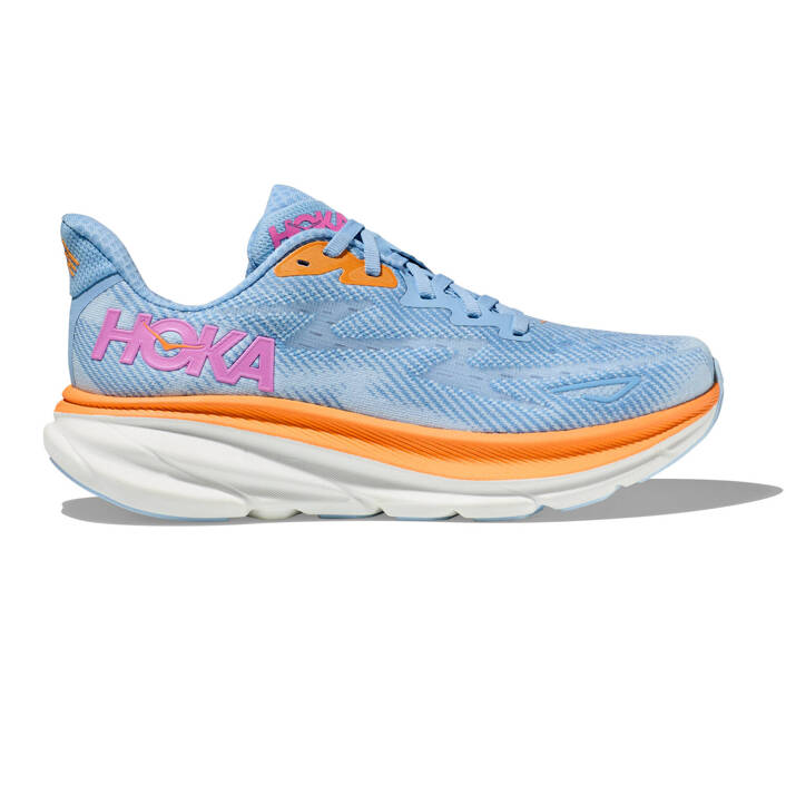 Hoka WOMEN'S CLIFTON 9 AIRY BLUE/ICE WATER