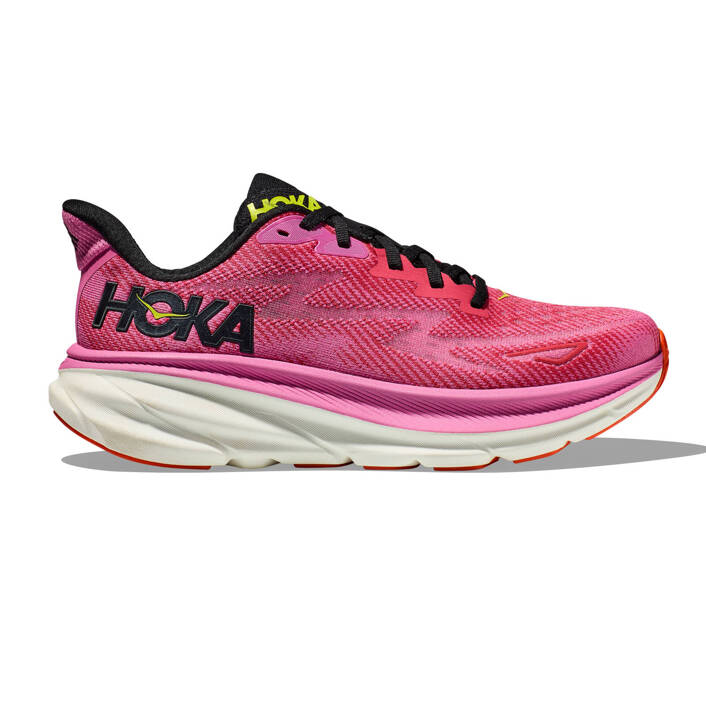 Hoka WOMEN'S CLIFTON 9 RASPBERRY/STRAWBERRY