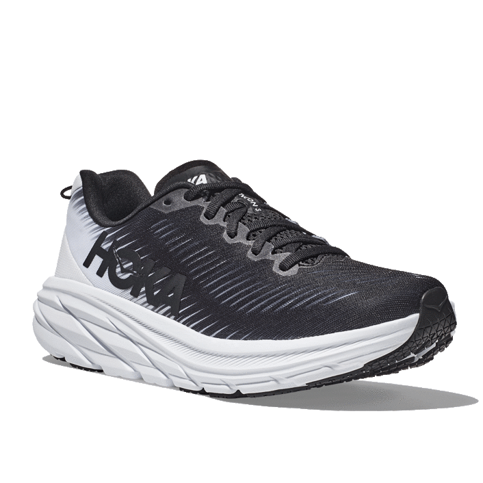 Hoka WOMEN'S RINCON 3 BLACK/WHITE