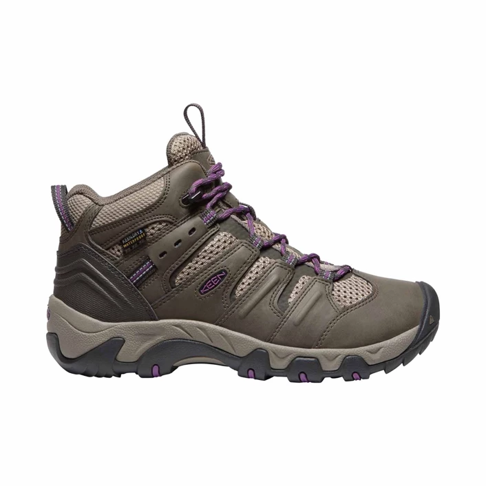 KEEN KOVEN MID WP BUNGEE CORD/WOOD VIOLET