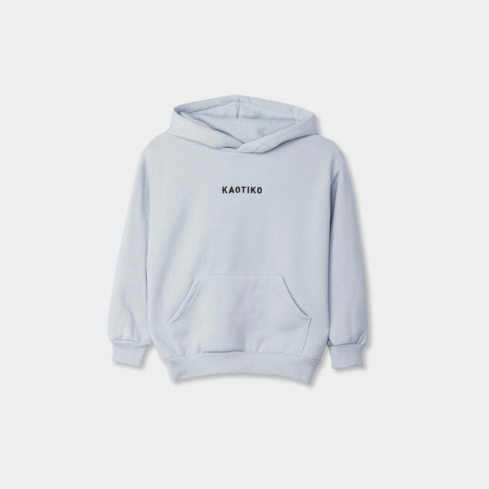 Kaotiko Basic Sweatshirt Baby Blue