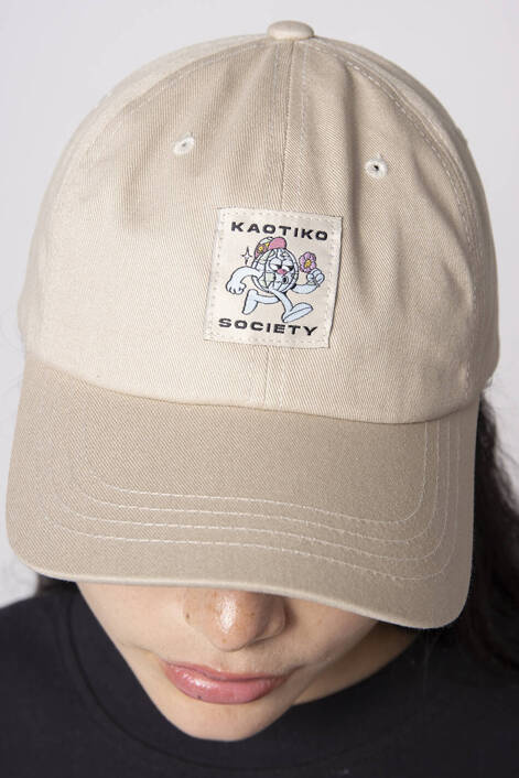 Kaotiko Check Outside Snapback Cap