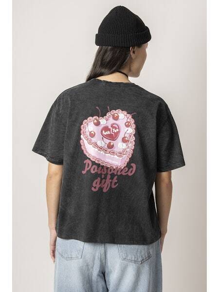 Kaotiko M/C WASHED POISONED GIFT T-shirt