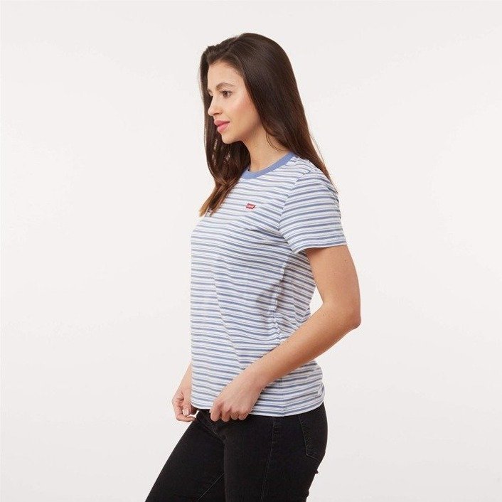 Levi's WMNS THE PERFECT TEE COLONY BLUE